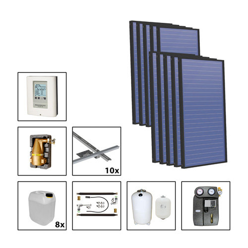Solarbayer Plus AL Solarpaket 10 Ziegel Flche m2: Brutto 28,60; 410810000