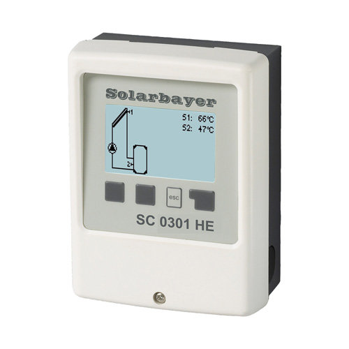 Solarbayer Solarregler SC 0301 HE Einkreisregler 430022100
