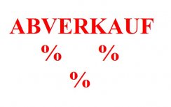SALE / Abverkauf