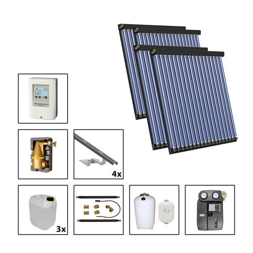 Solarbayer CPC Nero Solarpaket 4 Ziegel Brutto13,04 Apertur 11,32 410104001