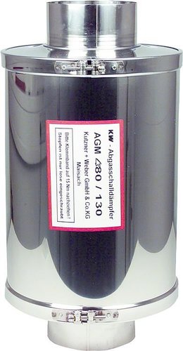 Abgasschalldmpfer Edelstahl, Typ AGM 580, Durchm. 150, 2000565