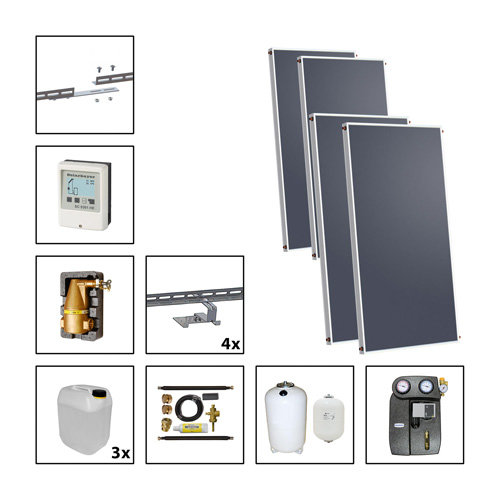 Solarbayer Silversun Solarpaket 4 Flche m2: Brutto 8,08; 411004000