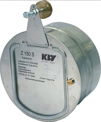 KW-Zugbegrenzer Reglerklappe Z 150 S 150 mm Durchmesser, 2108106